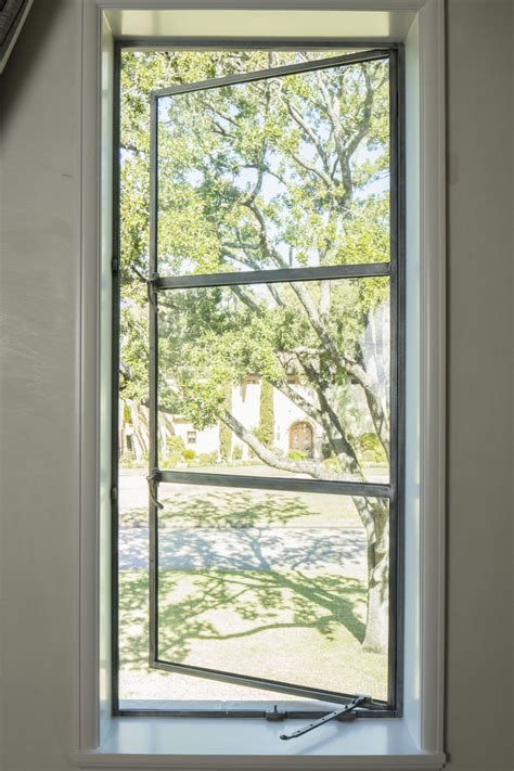 swing type steel casement windows